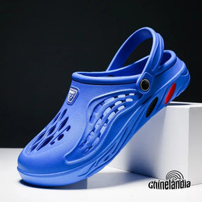 Chinelo Do Tipo Crocs Bull Azul / 35 Chinelo28