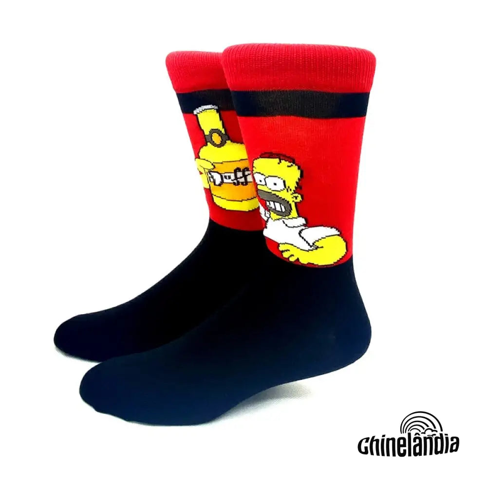 Meias The Simpsons Homer Duff / One Size Meia3